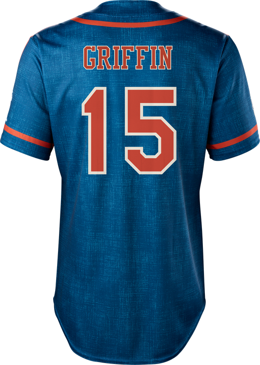 Clowns David Griffin #15 Evoshield Jersey - Navy