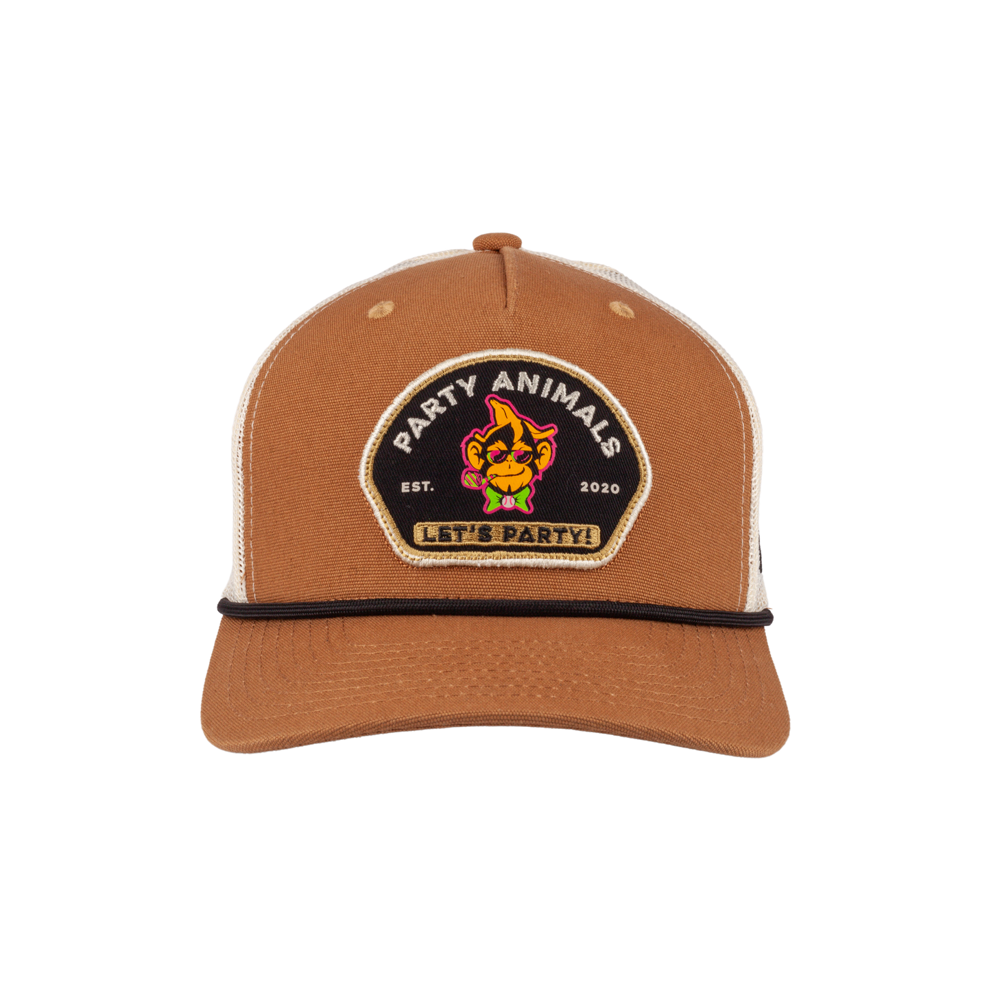 Party Animals CapX Crux Brown Adjustable Hat