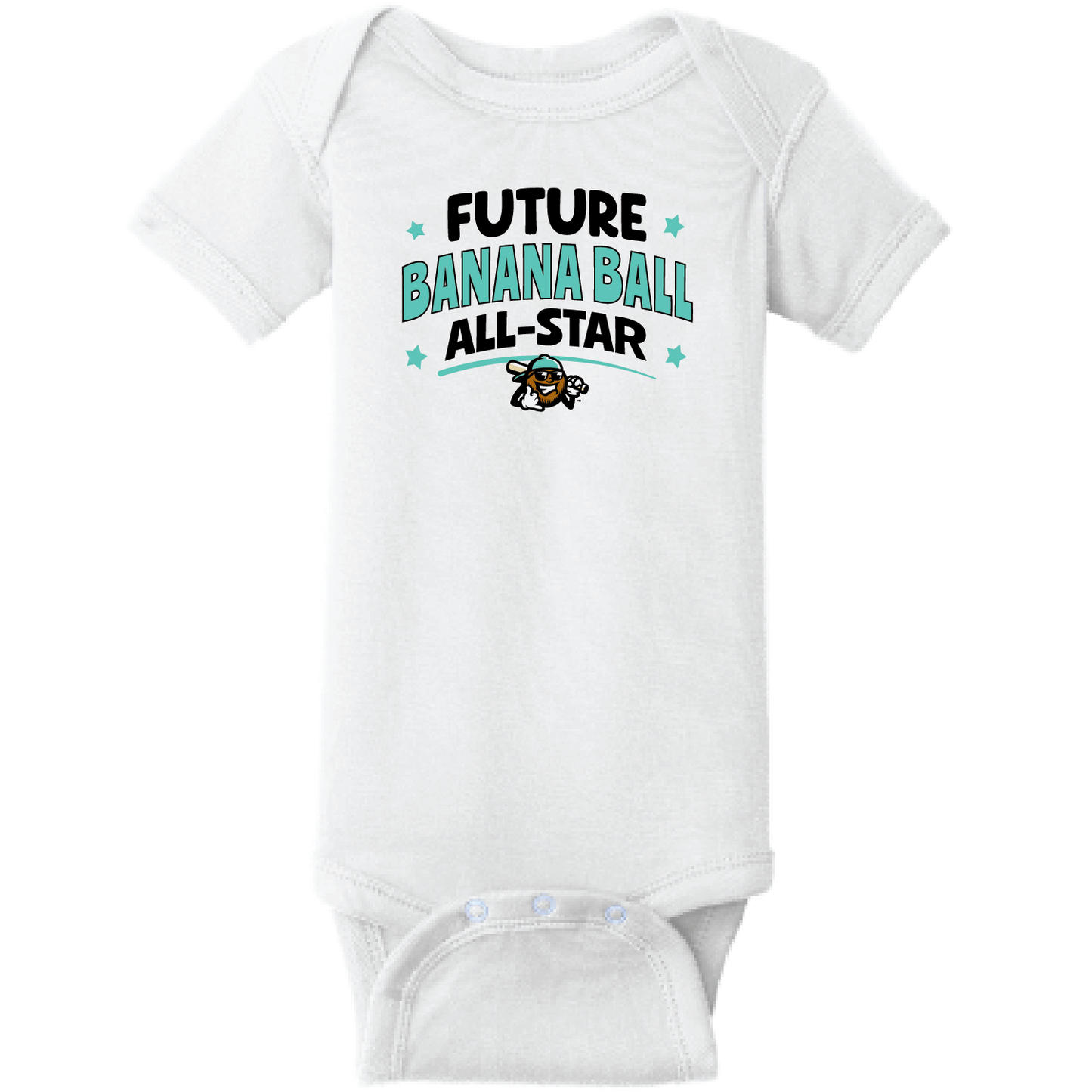 Coconuts Future Banana Ball Onesie