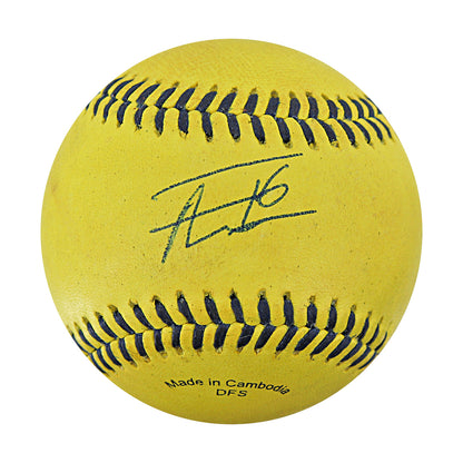 Austin Temple Autographed Game Used Banana Ball 8.1.25 Camden Yards 