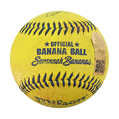 Austin Temple Autographed Game Used Banana Ball 8.1.25 Camden Yards 