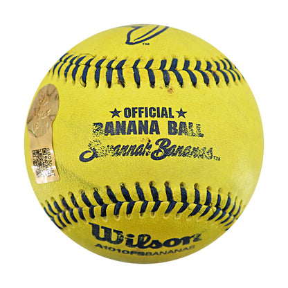 Savannah Bananas Game Used Banana Ball 7.27.25 Citizens Bank Park 