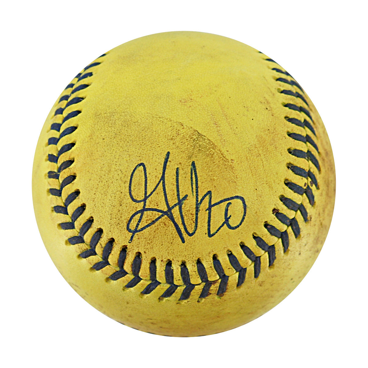 Gage Voorhees Bananas Autographed Game Used Official Banana Ball 9.27.25 Houston, TX 