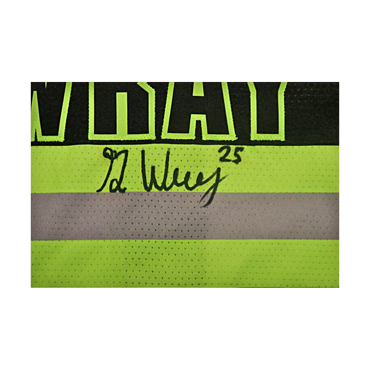 Ga'Von Wray Autographed Signed Game Used Yankee Stadium Firefighters Jersey