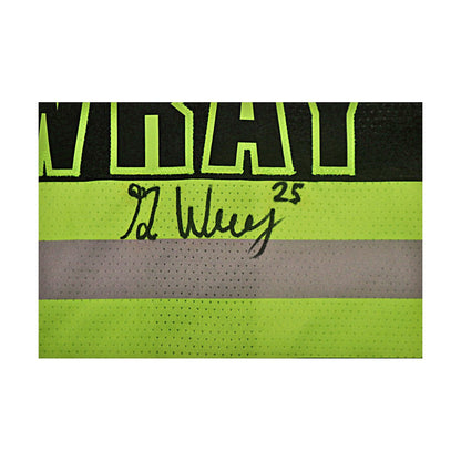 Ga'Von Wray Autographed Signed Game Used Yankee Stadium Firefighters Jersey