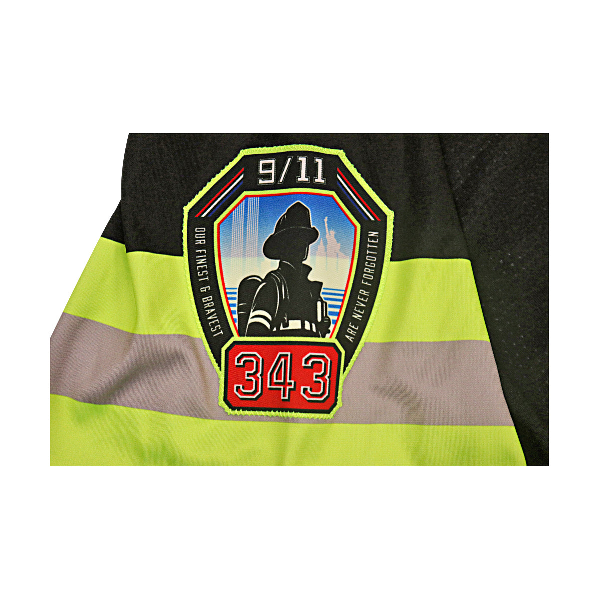 Ga'Von Wray Autographed Signed Game Used Yankee Stadium Firefighters Jersey