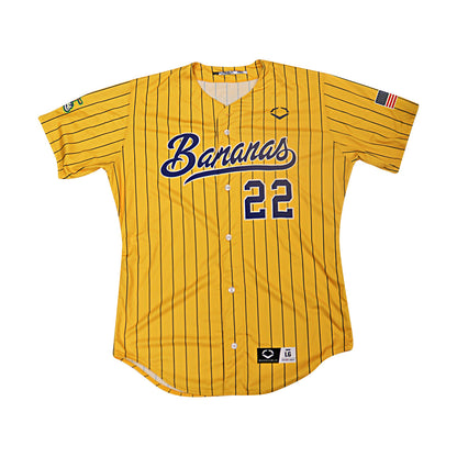 Austin Krzeminski Autographed Signed Game Used Yankee Stadium Savannah Bananas Jersey