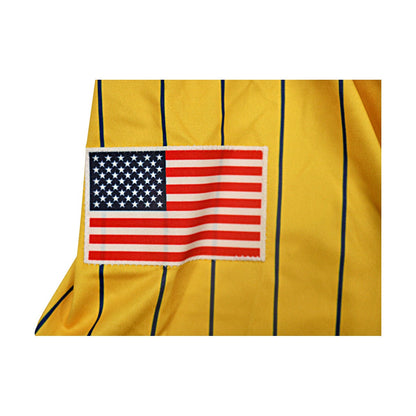 Tyler Gillum Autographed Signed Game Used Yankee Stadium Savannah Bananas Jersey