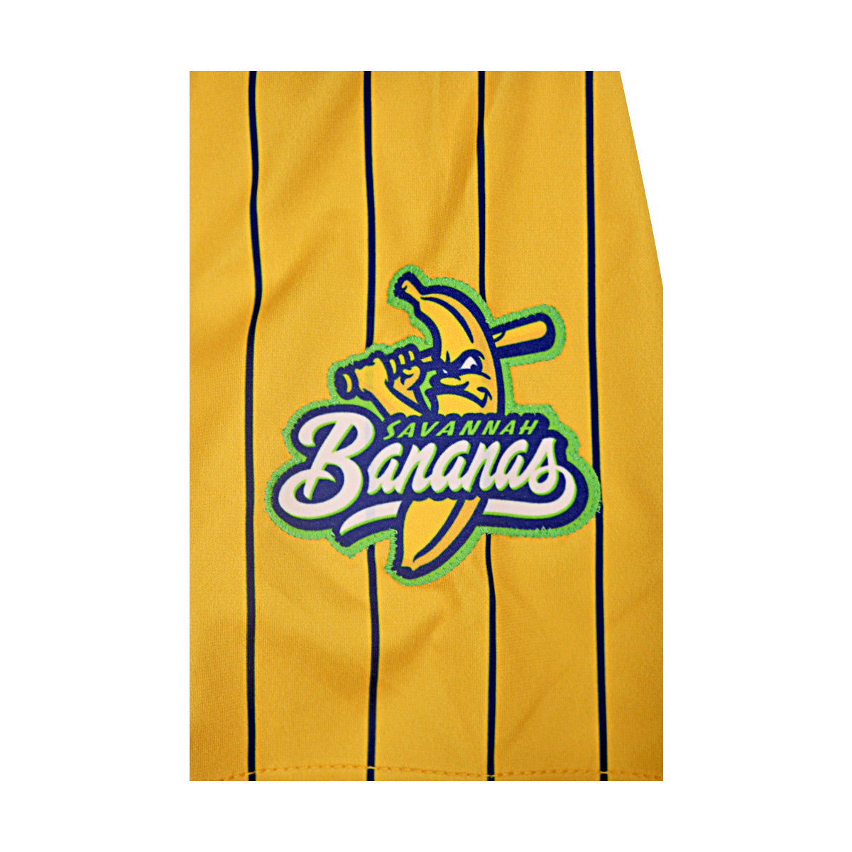 Kyle Perry Autographed Inscribed Game Used Yankee Stadium Savannah Bananas Jersey