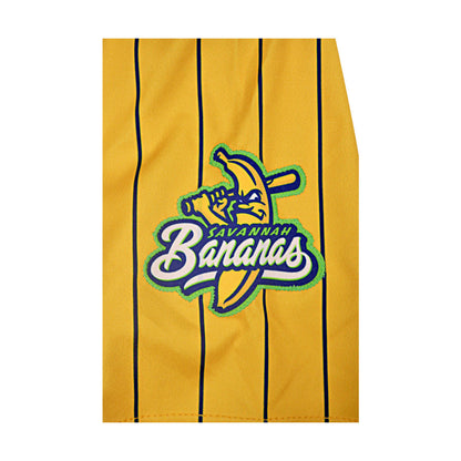 Kyle Perry Autographed Inscribed Game Used Yankee Stadium Savannah Bananas Jersey