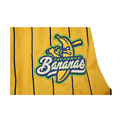 Adam Virant Autographed Inscribed Game Used Yankee Stadium Savannah Bananas Jersey