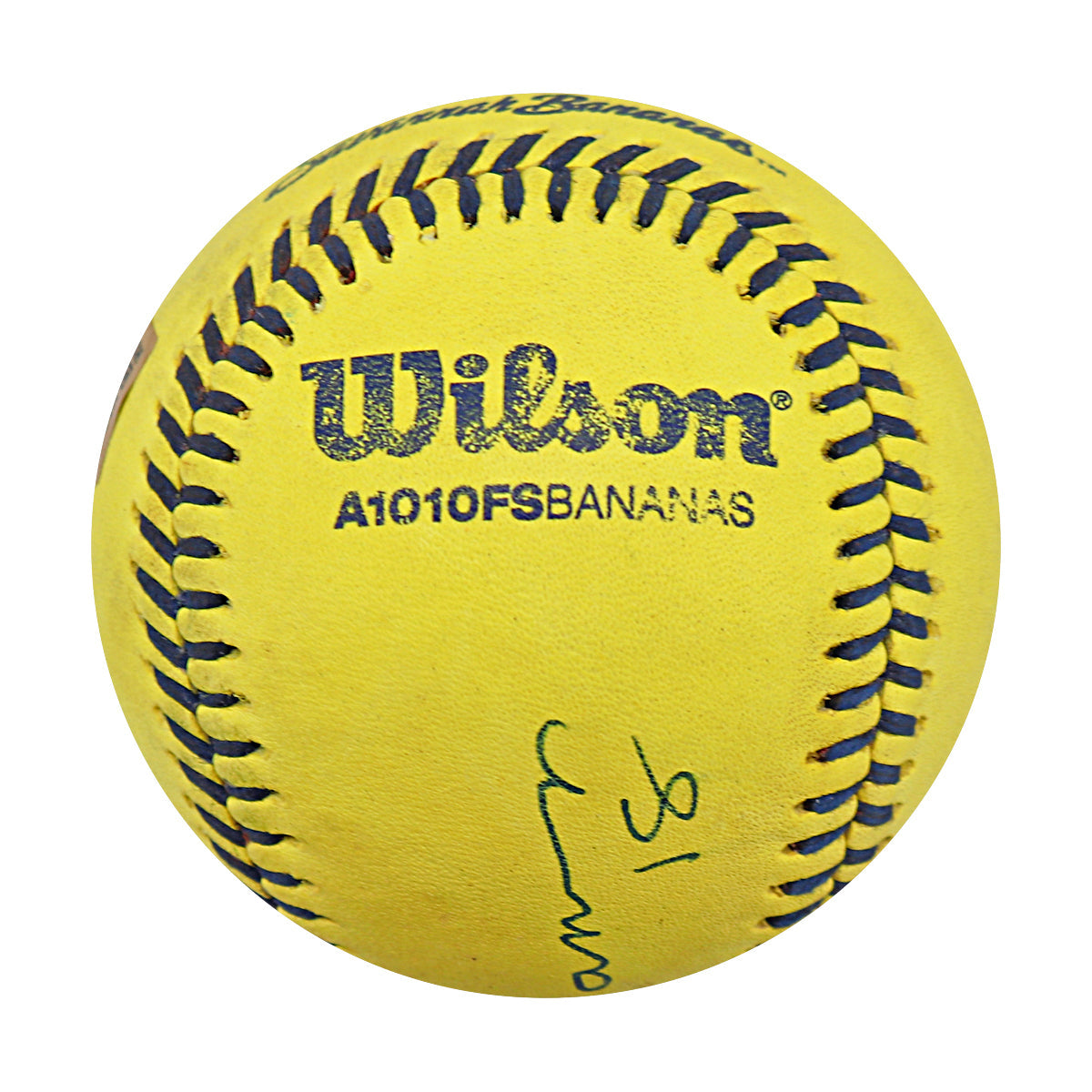 Johnny Damon Autographed Game Used Banana Ball 7.6.25 Fenway Park
