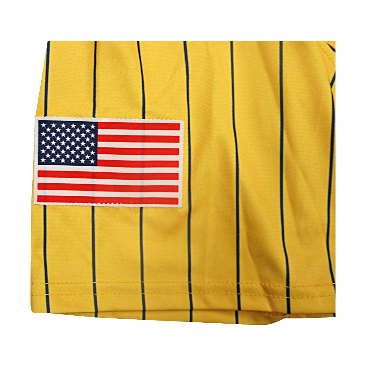 Gage Voorhees Autographed Inscribed Game Used Yankee Stadium Savannah Bananas Jersey