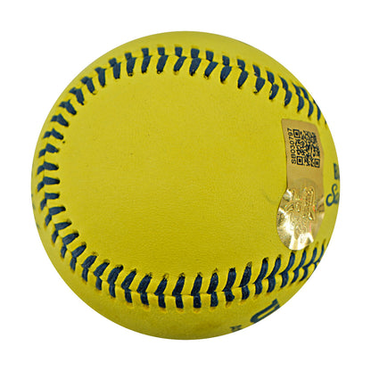 Tony Voiro Indianapolis Clowns Autographed Inscribed Official Banana Ball 2.27.26 FSU Tallahassee Florida