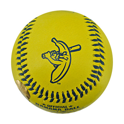 Correlle Prime Indianapolis Clowns Autographed Inscribed Official Banana Ball 2.27.26 FSU Tallahassee Florida