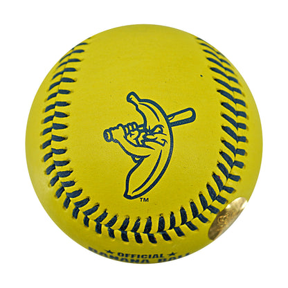 Correlle Prime Indianapolis Clowns Autographed Inscribed Official Banana Ball 2.27.26 FSU Tallahassee Florida