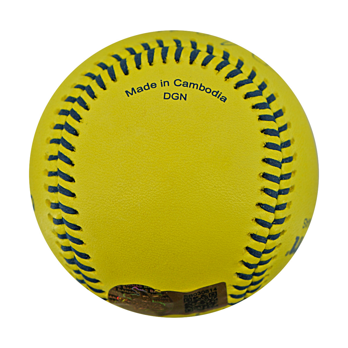 David Griffin Indianapolis Clowns Autographed Inscribed Official Banana Ball 2.27.26 FSU Tallahassee Florida
