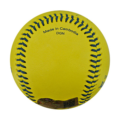David Griffin Indianapolis Clowns Autographed Inscribed Official Banana Ball 2.27.26 FSU Tallahassee Florida