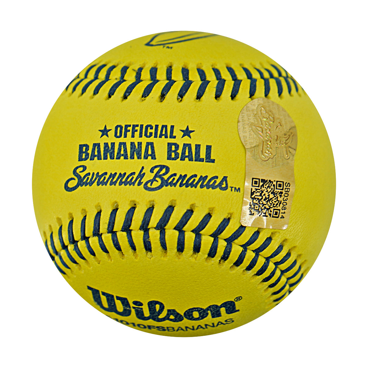 David Griffin Indianapolis Clowns Autographed Inscribed Official Banana Ball 2.27.26 FSU Tallahassee Florida