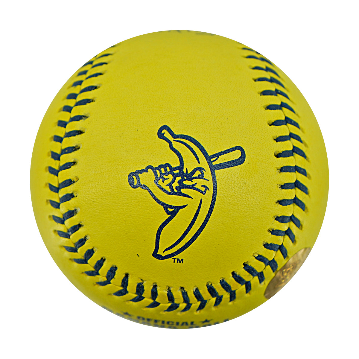 Daniel Foster Indianapolis Clowns Autographed Inscribed Official Banana Ball 2.27.26 FSU Tallahassee Florida
