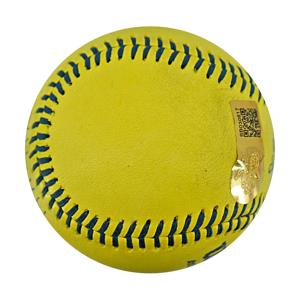 Bill Howard Indianapolis Clowns Autographed Inscribed Official Banana Ball 2.27.26 FSU Tallahassee Florida