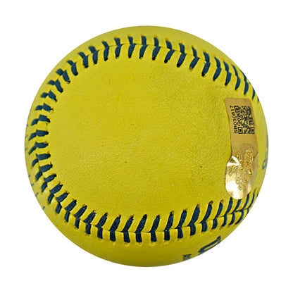 Bill Howard Indianapolis Clowns Autographed Inscribed Official Banana Ball 2.27.26 FSU Tallahassee Florida
