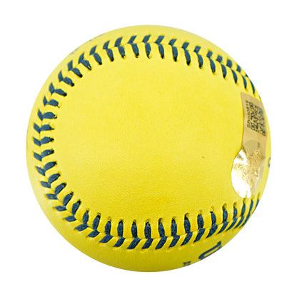 Bill Howard Indianapolis Clowns Autographed Inscribed Official Banana Ball 2.27.26 FSU Tallahassee Florida