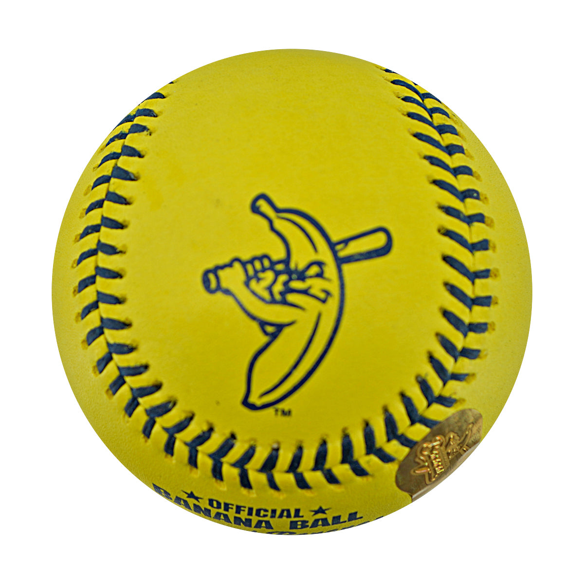 Errick Fox Indianapolis Clowns Autographed Inscribed Official Banana Ball 2.27.26 FSU Tallahassee Florida