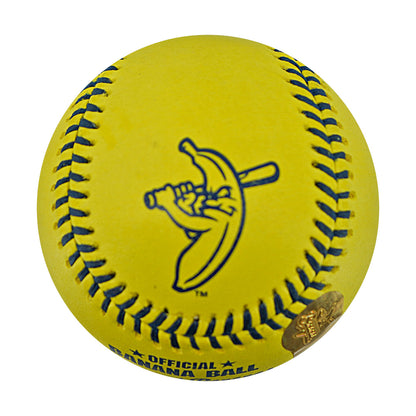 Errick Fox Indianapolis Clowns Autographed Inscribed Official Banana Ball 2.27.26 FSU Tallahassee Florida
