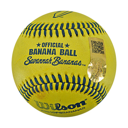 Eli Paton Bobby Lada Indianapolis Clowns First Trick Play By a Clown Game Used Banana Ball 2.27.26 FSU Tallahassee Florida
