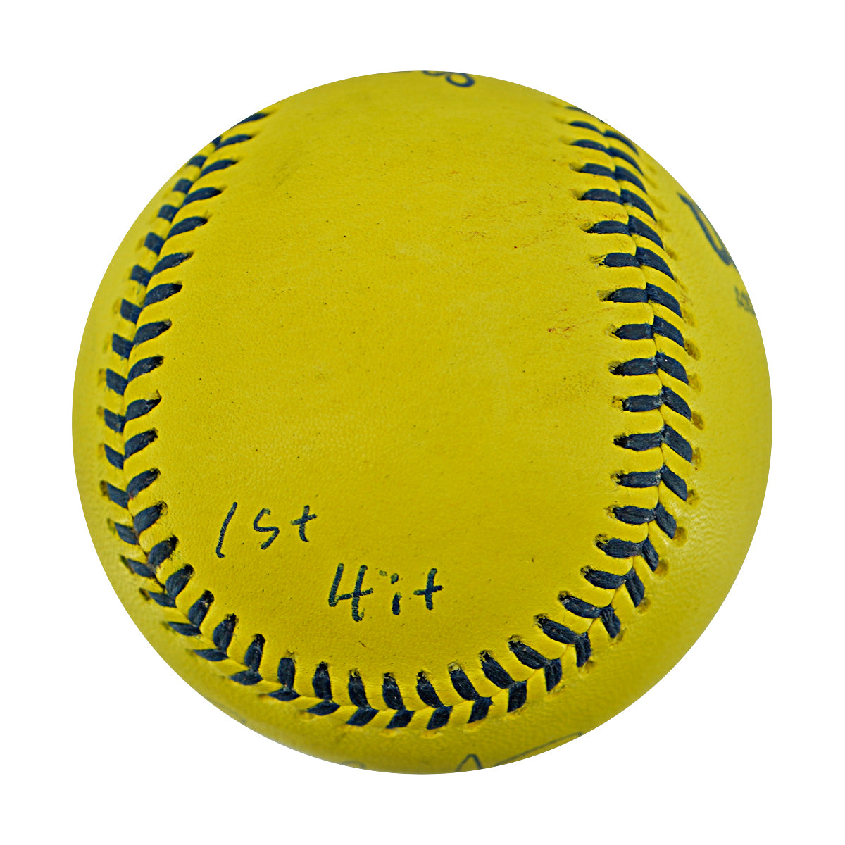 Correlle Prime Indianapolis Clowns Autographed Inscribed First Hit By a Clown Game Used Banana Ball 2.27.26 FSU Tallahassee Florida