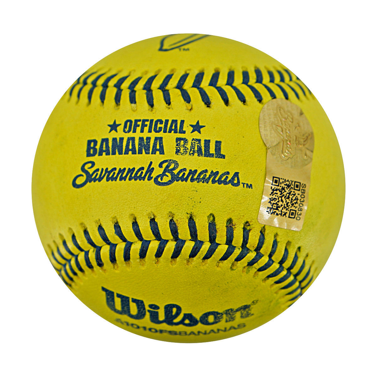 Correlle Prime Indianapolis Clowns Autographed Inscribed First Hit By a Clown Game Used Banana Ball 2.27.26 FSU Tallahassee Florida