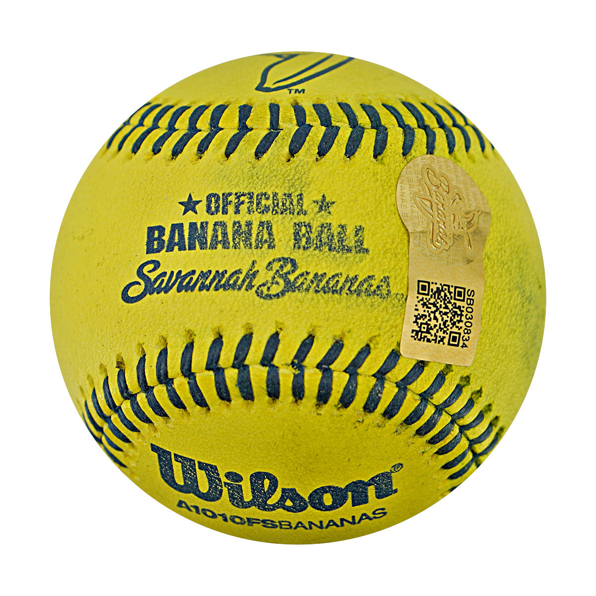 Indianapolis Clowns Game Used Banana Ball 2.27.26 FSU Tallahassee Florida