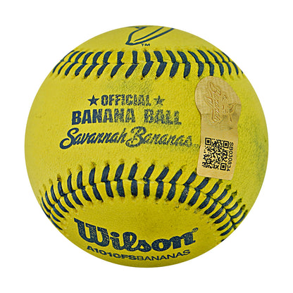 Indianapolis Clowns Game Used Banana Ball 2.27.26 FSU Tallahassee Florida