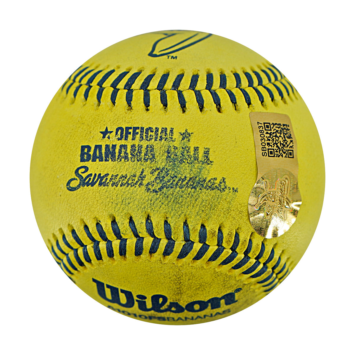 Indianapolis Clowns Game Used Banana Ball 2.27.26 FSU Tallahassee Florida