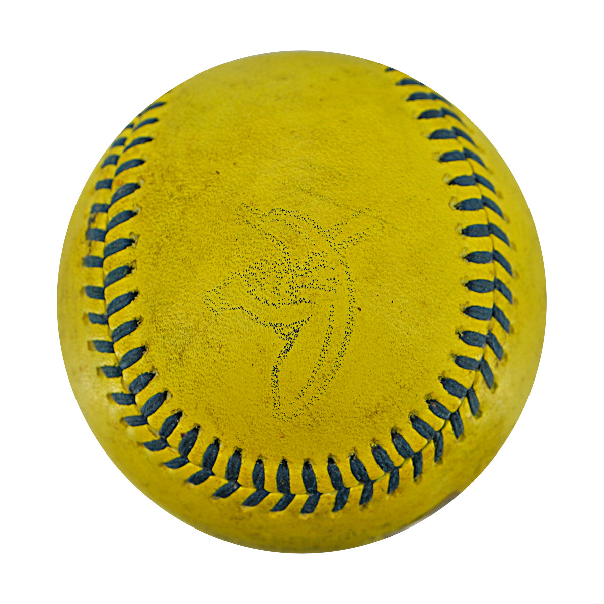 Indianapolis Clowns Dual Trick Play Game Used Banana Ball 2.27.26 FSU Tallahassee Florida