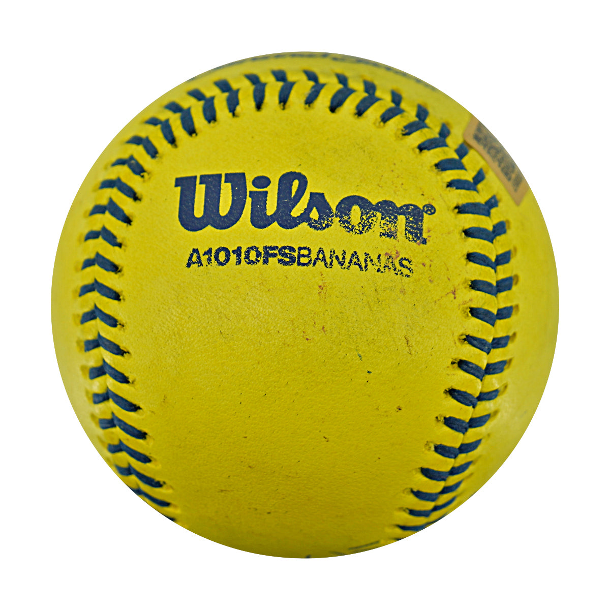 Correlle Prime Indianapolis Clowns Autographed Inscribed Official Banana Ball 2.27.26 FSU Tallahassee Florida