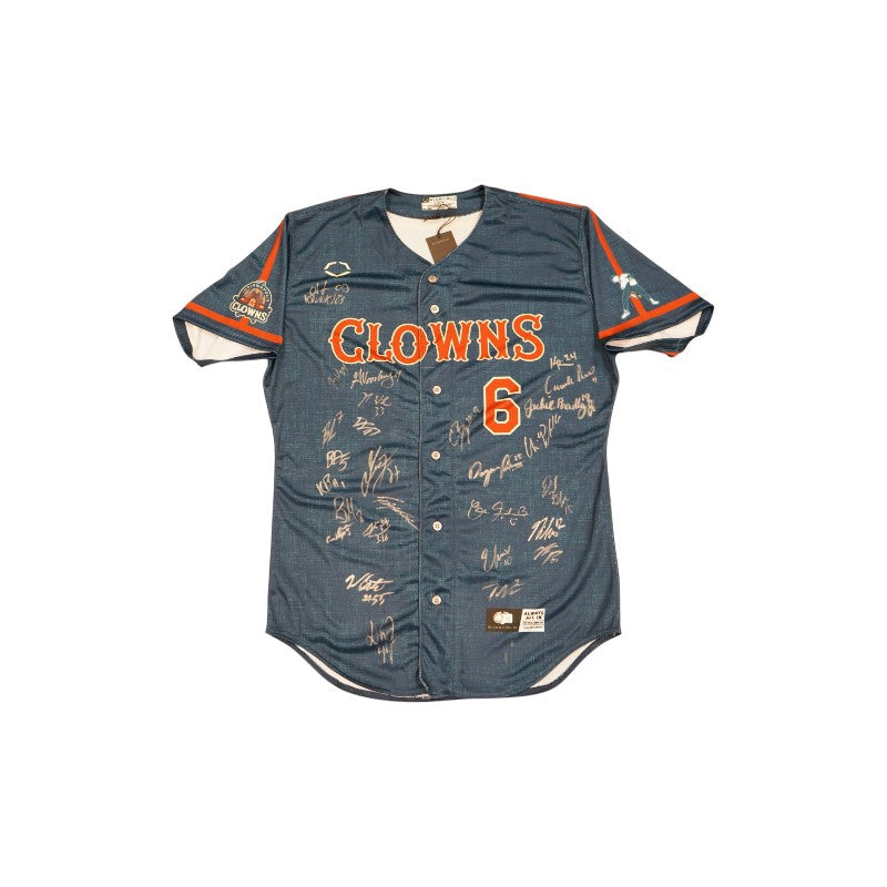 Indianapolis Clowns 2026 Inaugural Team Signed Game Model Jersy