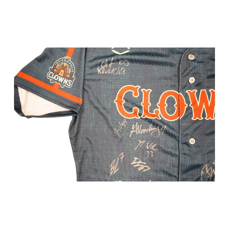 Indianapolis Clowns 2026 Inaugural Team Signed Game Model Jersy