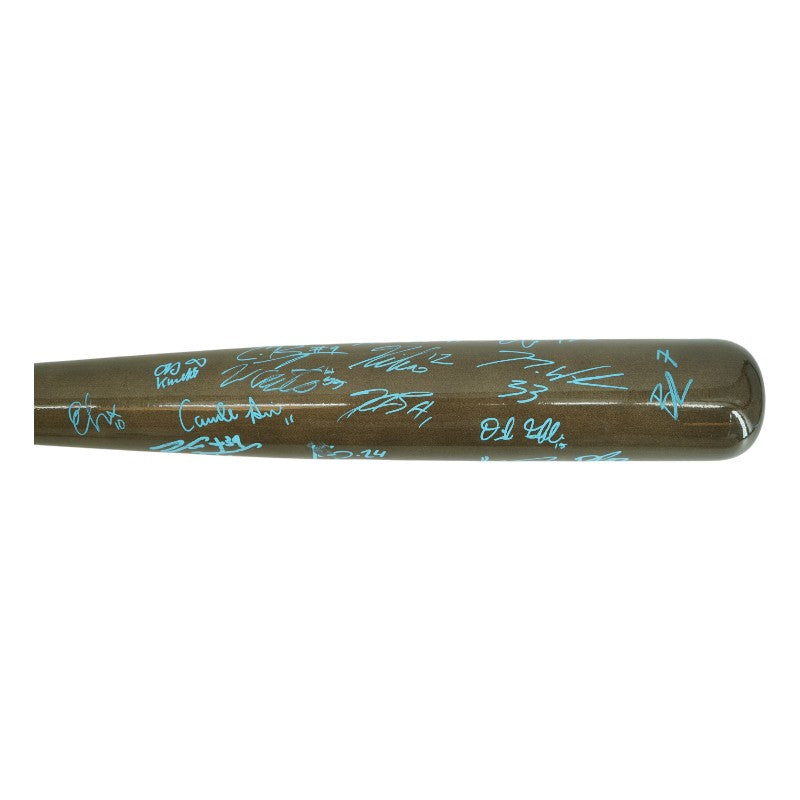 Indianapolis Clowns 2026 Inaugural Team Signed LS Pro Birch I13 Bat