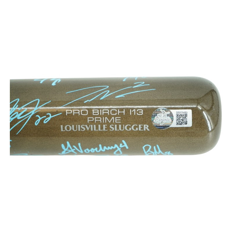 Indianapolis Clowns 2026 Inaugural Team Signed LS Pro Birch I13 Bat