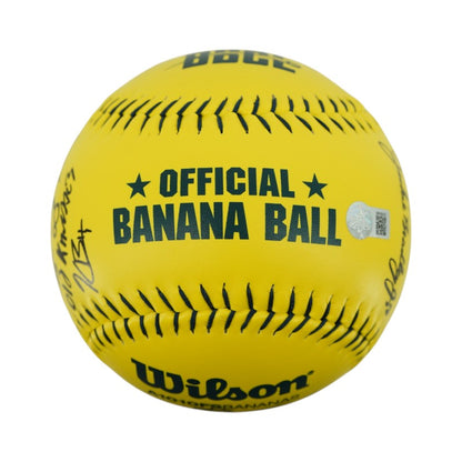 Indianapolis Clowns 2026 Inaugural Team Signed Oversized Banana Ball