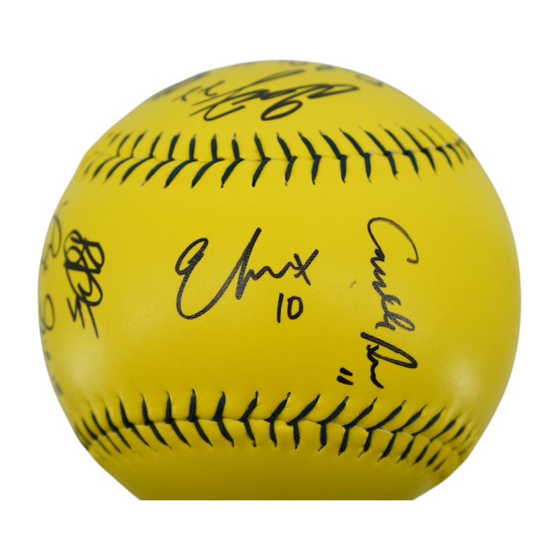 Indianapolis Clowns 2026 Inaugural Team Signed Oversized Banana Ball
