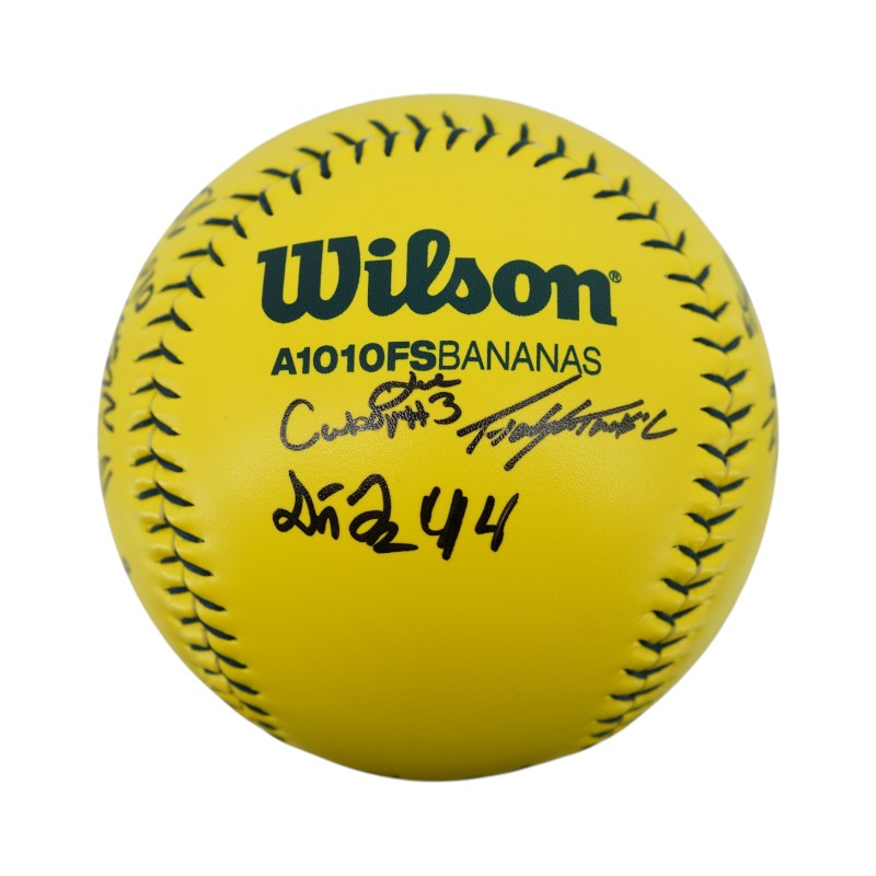 Indianapolis Clowns 2026 Inaugural Team Signed Oversized Banana Ball