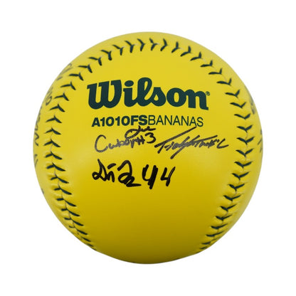 Indianapolis Clowns 2026 Inaugural Team Signed Oversized Banana Ball