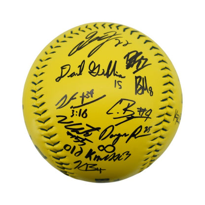 Indianapolis Clowns 2026 Inaugural Team Signed Oversized Banana Ball