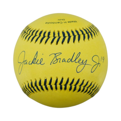 Jackie Bradley Jr Indianapolis Clowns Autographed Official Banana Ball