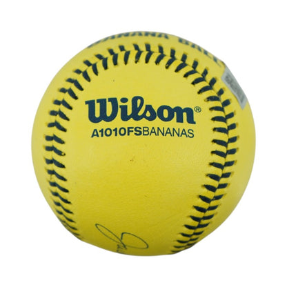 Jackie Bradley Jr Indianapolis Clowns Autographed Official Banana Ball