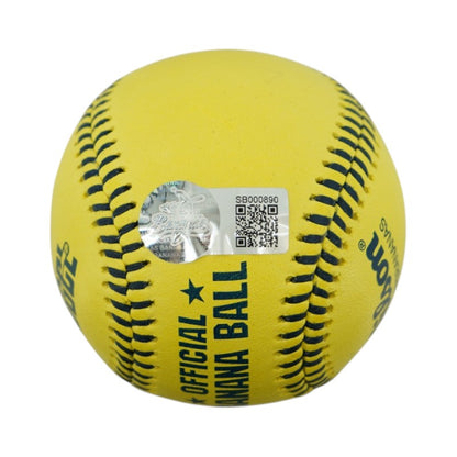 Jackie Bradley Jr Indianapolis Clowns Autographed Official Banana Ball