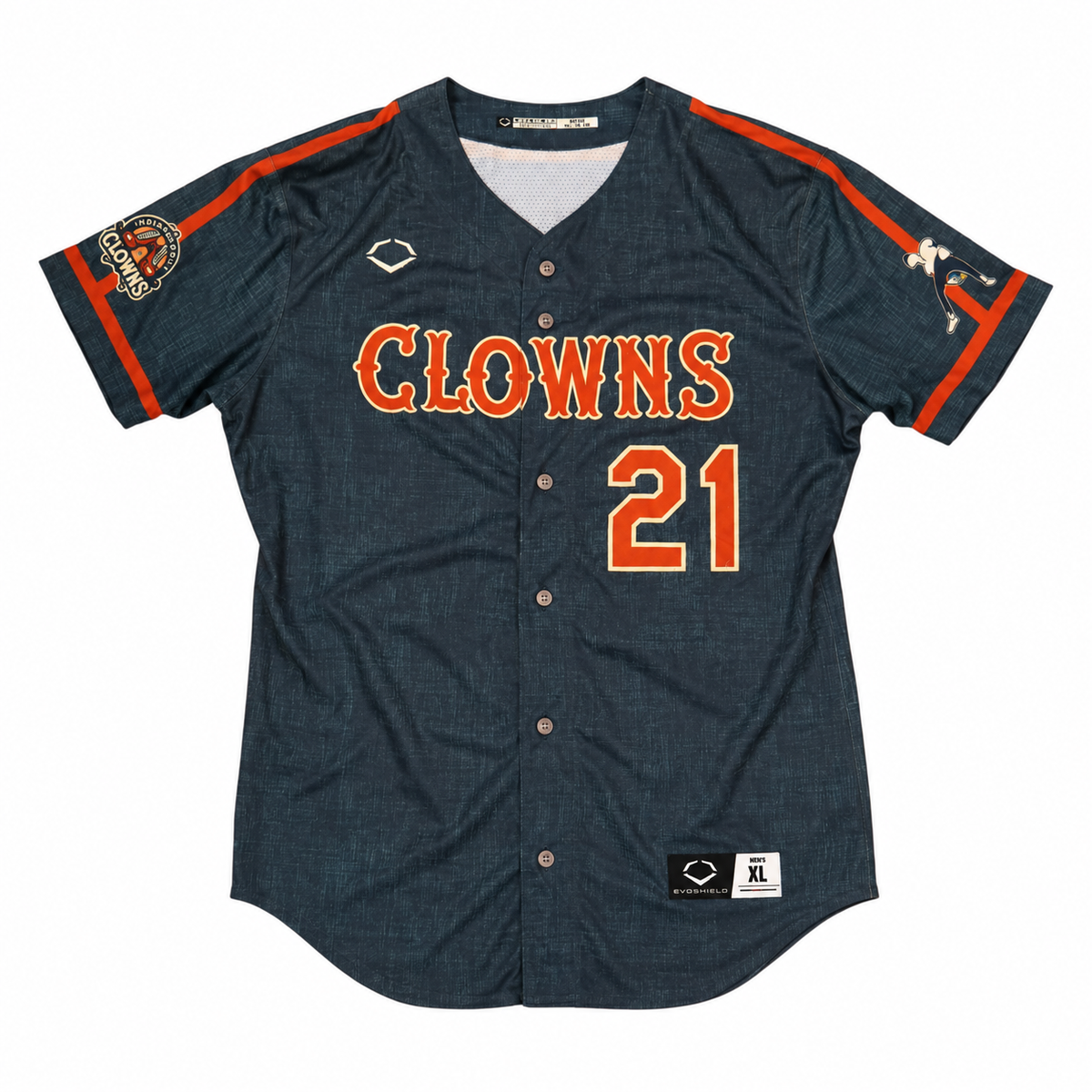 Vinny Santarsiero Indianapolis Clowns Game Worn May 15, 2026 Jersey in Indy